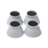 Møbelforhøjer i plast, 9 cm - 4 stk. - Seniorshop