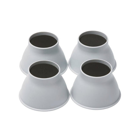 Møbelforhøjer i plast, 9 cm - 4 stk. - Seniorshop