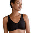 Sort BH med frontlukning - Frances - Seniorshop